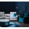 G Plan Hurst Small Sofa Elec Rec DBL with USB Leather - L