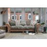 Tetrad Montana Grand Settee Atacama Hide with Bagru Seat Cushion