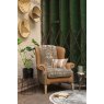 Tetrad Montana Wing Chair Atacama Hide with Bagru Seat Cushions