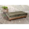 Grand Display (Galveston Bark Hide with Coco Velvet Olive Seat Cushions)