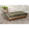 Snuggler Display (Galveston Bark Hide with Coco Velvet Olive Seat Cushions)