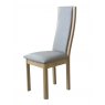 Braemar High Back Chair (Faux Laether Taupe)
