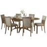 OVAL EXTENDING DINING TABLE 160/210cm