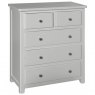 Chilford Grey Collection 2+3 Drawer Chest 