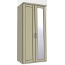 Airedale Collection 2 Doors Wardrobe - 1 Mirror Door Right