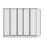 Airedale Collection 5 Doors Wardrobe - Plain Doors