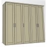Airedale Collection 5 Doors Wardrobe - Plain Doors