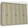 Airedale Collection 6 Doors Wardrobe - Plain Doors