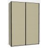 Callisto Plus 150cm Wide 2 Doors Plain Front Wooden doors in carcase colour