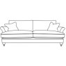 Grand Sofa A Grade Fabric - Qualifil Blue Fibre Seat Interior