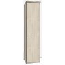 Zambia Hinged-door wardrobe with Cornice / 1 Door RHH