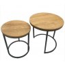 Bali Round Nest Of Lamp Tables