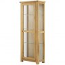 Tiverton Glazed Display Cabinet - Oak