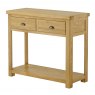 Tiverton 2 Drawer Console Table - Oak