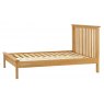 Tiverton Bedroom Double Bedstead - Oak