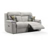 Sydney Sofa Collection 2 Seater Manual Recliner Settee Synergy Fabric