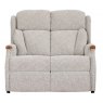 Canterbury Fixed 2 Seat Settee Knuckle  Fabric