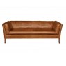 Country Collection Bugsy Large 2 Seater - Fast Track  (Brown Tan Leather)