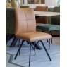 Soro Leather Dining Chair - Legs A Soleda Leather All Over
