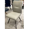 Fixed Dining Chair  - Legs A Soleda Leather All Over