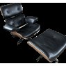 Malmo Lounger Chair and Stool Set