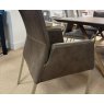 Fargo 220cm Dining Table 2 x Katy Fabric Chairs 2 x Katy Leather Armchairs 1 x Katy Bench