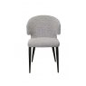Dining Chair B - Grey Boucle
