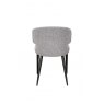 Dining Chair B - Grey Boucle