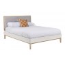 Larvik Bedroom Collection  Cashmere and Oak Kingsize Bedstead