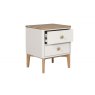 Larvik Bedroom Collection  Cashmere and Oak Bedside Table