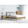 Larvik Bedroom Oak Double Bedstead