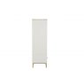 Larvik Bedroom Collection  Cashmere and Oak 2 Door Wardrobe