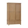 Banham Oak Bedroom Double Wardrobe