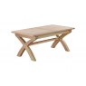 180cm - 240cm  Cross Leg Dining Table