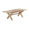 180cm - 240cm  Cross Leg Dining Table