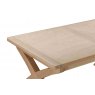 180cm - 240cm  Cross Leg Dining Table