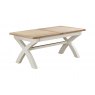 180cm - 240cm  Cross Leg Dining Table