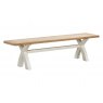 Banham Painted Dining Cross Leg bench