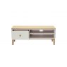 Larvik Dining Collection TV Unit Cashmere &  Oak