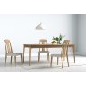 Larvik Dining Collection Dining Table 125-165cm Extending OAK