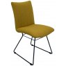 Mila Pair Of Dining Chairs In Saffron