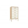 Jardino Bedroom Collection Tall chest of 5 drawers
