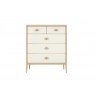Jago Bedroom Collection Chest of 5 drawers (2+3)