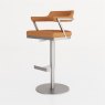 Firenza Bar Stool - Caramel PU seat