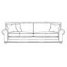 Dalston Sofa Collection 3 Seater Sofa Price Band A