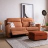Parker Knoll Chicago 2 Seater Sofa Static Leather