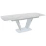 Veneto Extending Dining Table 180cm - 220cm White