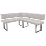 Veneto Corner Bench Set Left Hand - Light Grey