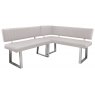 Veneto Corner Bench Set Right Hand - Light Grey