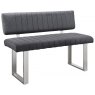 Veneto Side Bench - Dark Grey